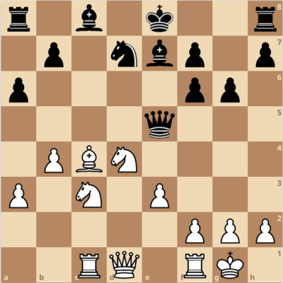 Calculation in Chess Example 1